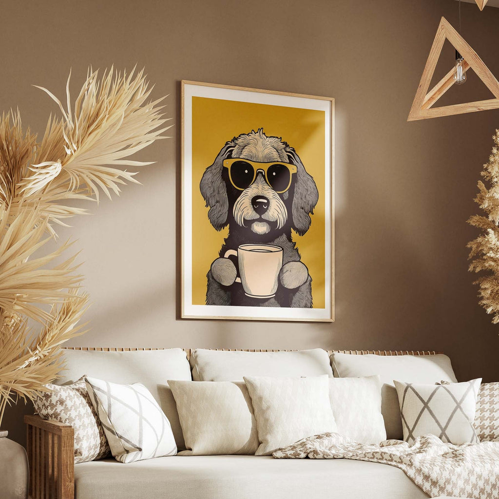 Cockapoo Chillin Coffee Dog image 5