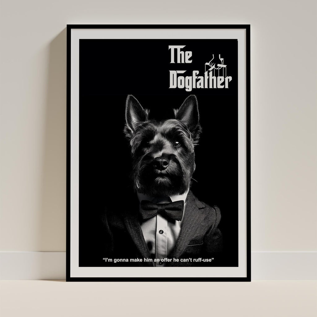 Scottish Terrier Mafia Dog Series image 0