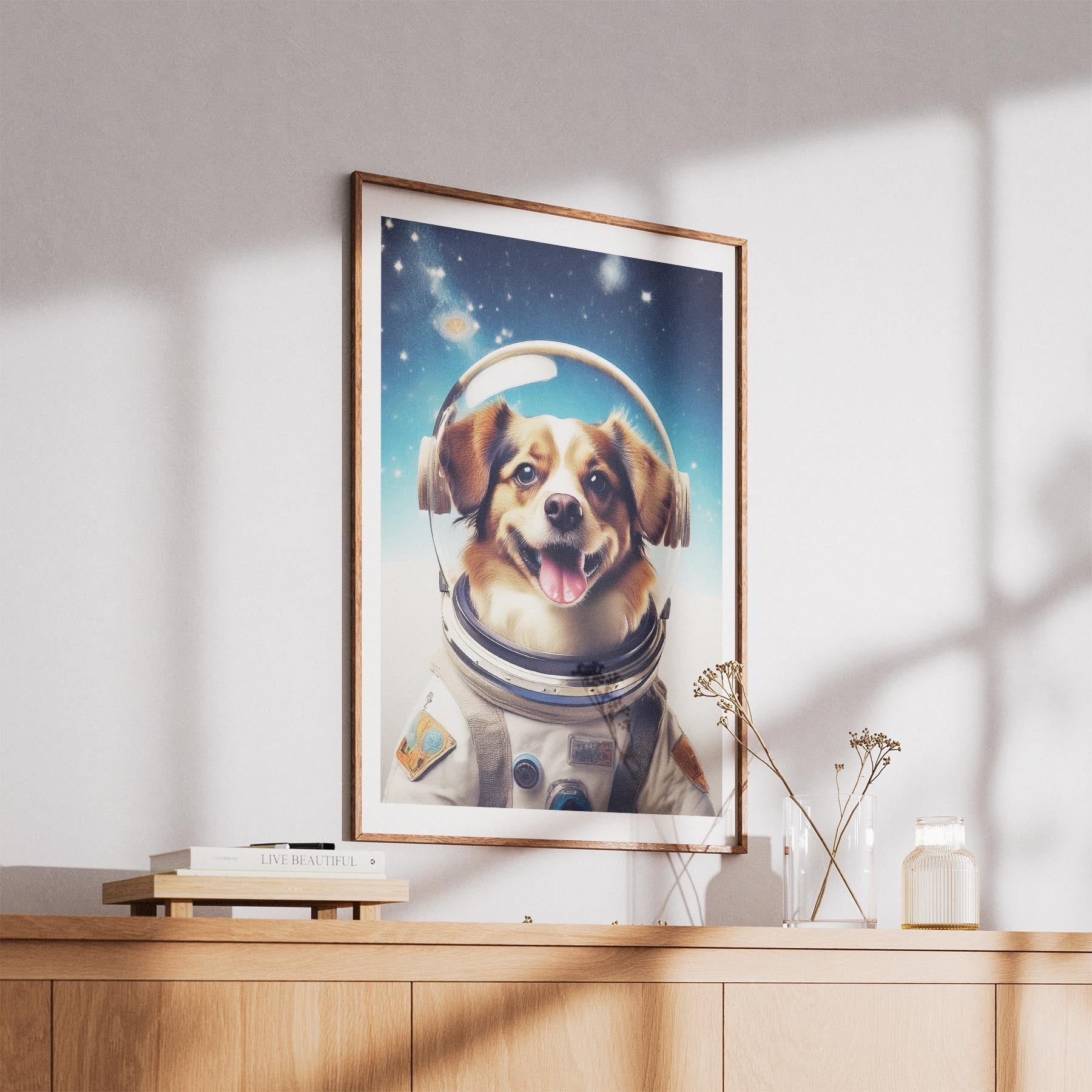 Papillon Astronaut Dog Series image 5