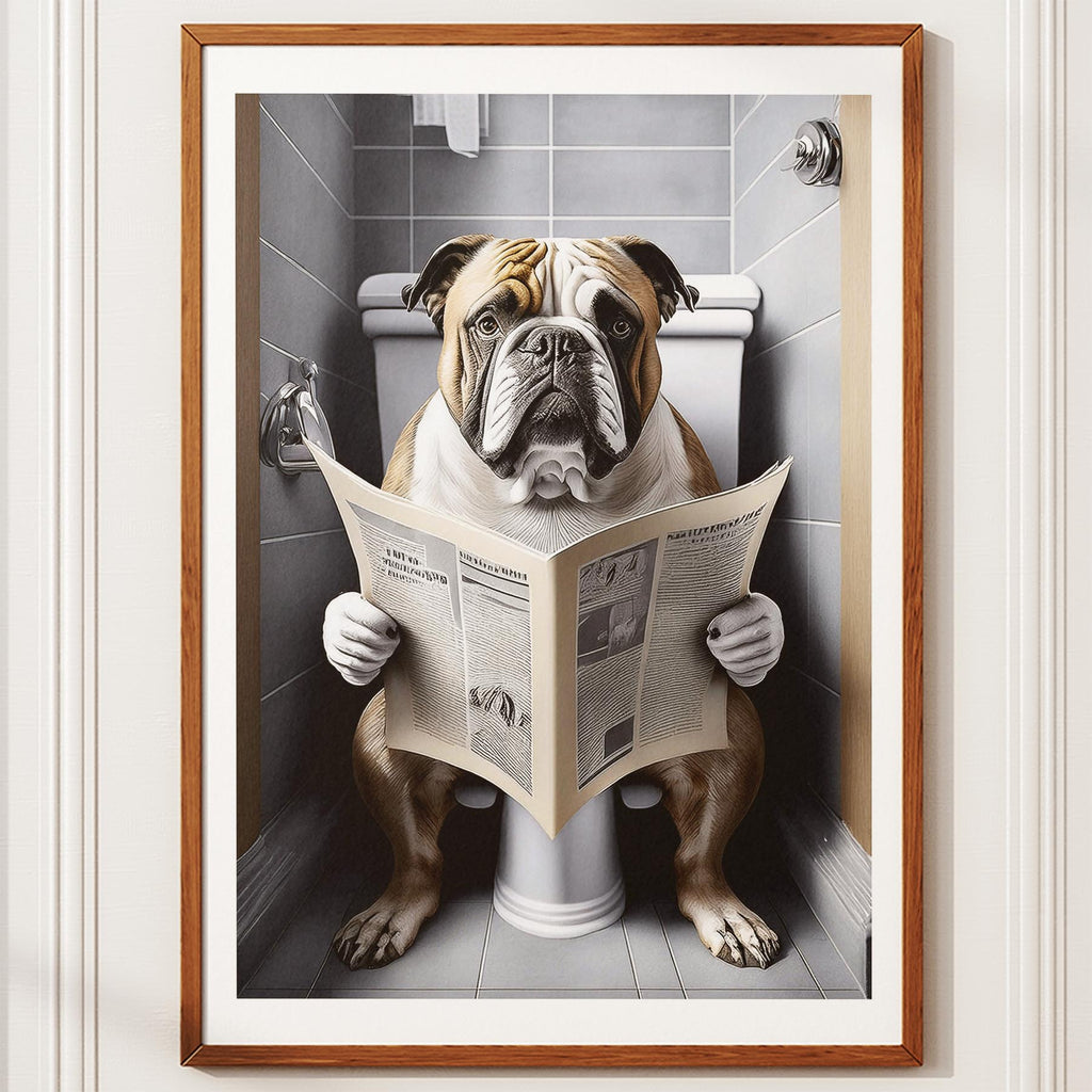 Bulldog Toilet Humour Dog Series 5 image 10
