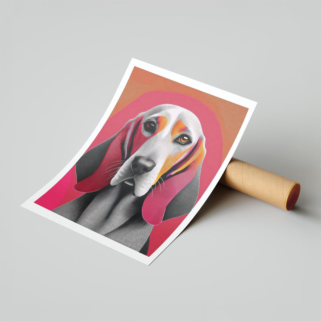 Bloodhound Modern Pop Dog Series image 6