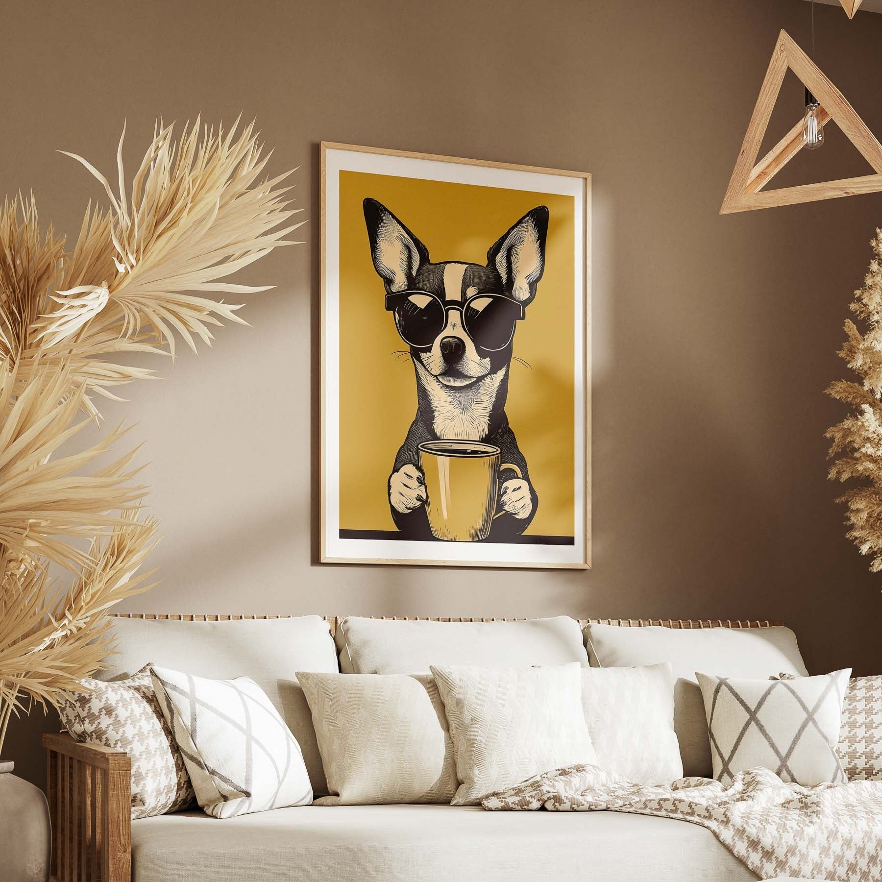 Chihuahua Chillin Coffee Dog image 5