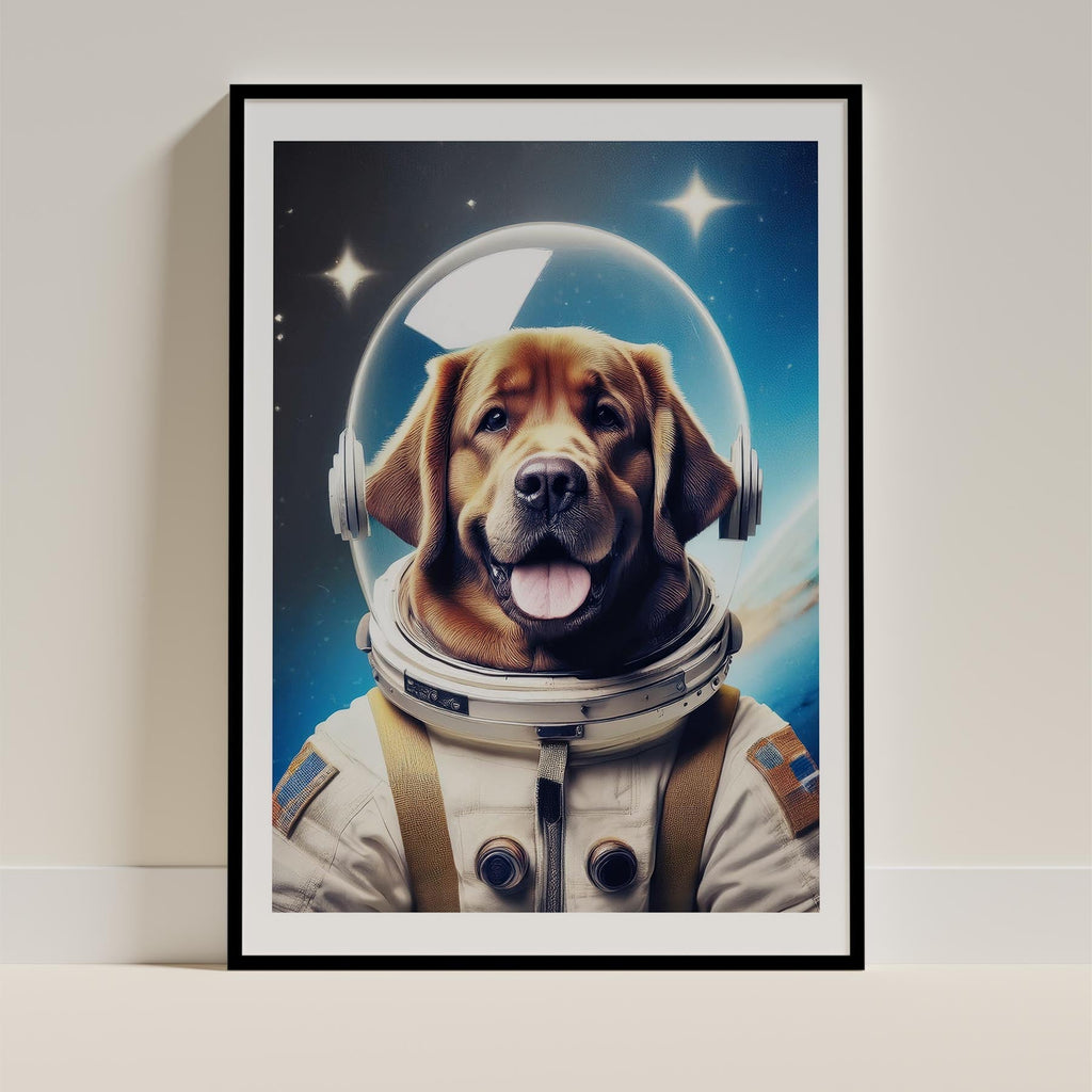 Newfoundland Astronaut Dog Series image 11