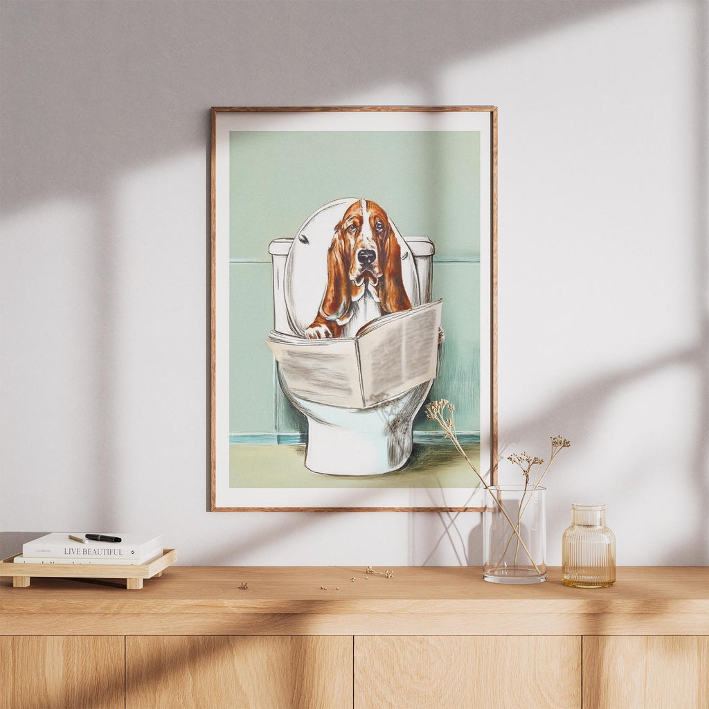 Beagle Toilet Humour Dog Series 3 image 8