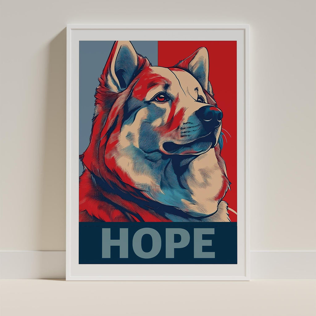 Samoyed HOPE Series Inspired by the Obama Poster image 9