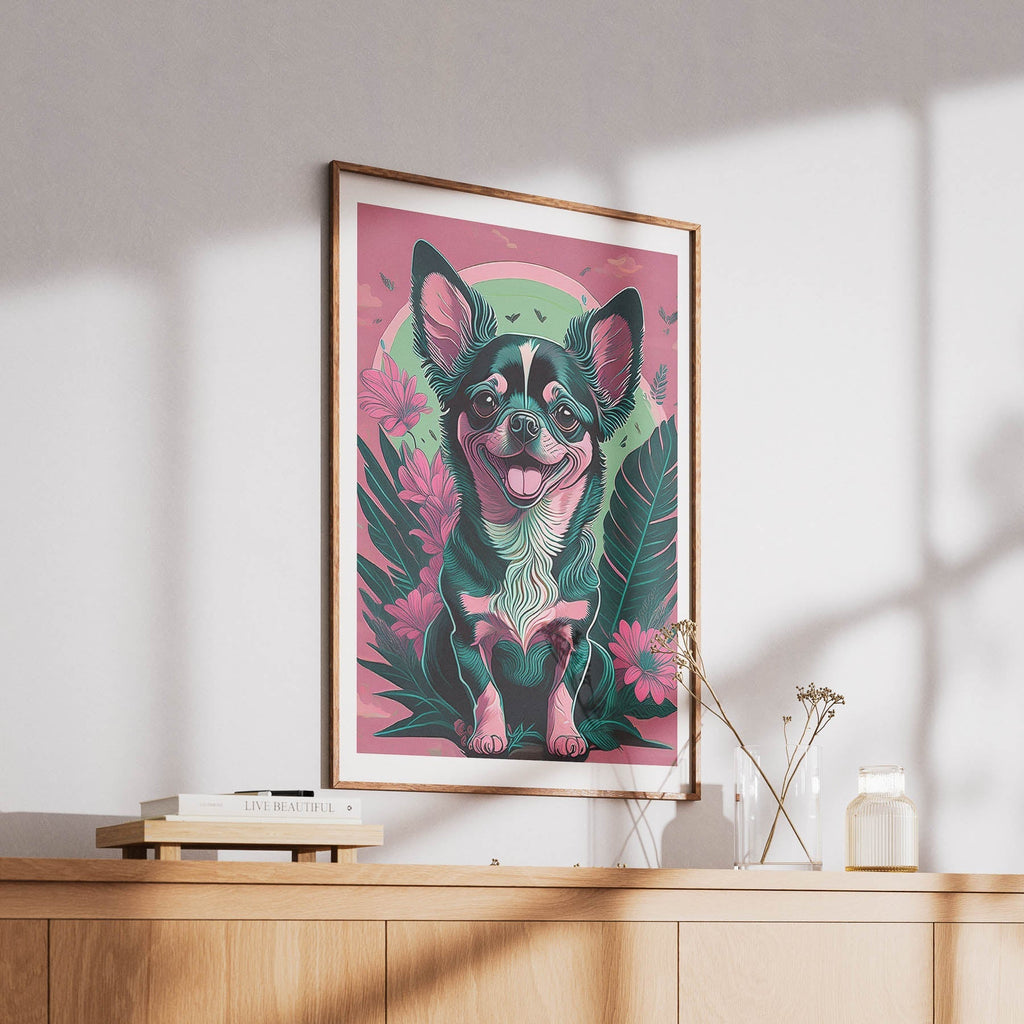 Chihuahua Flowery Dog image 6