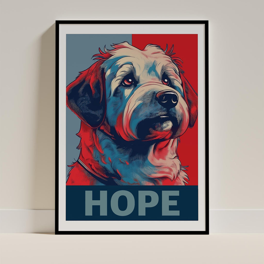 Coton de Tulear HOPE Series Inspired by the Obama Poster image 0