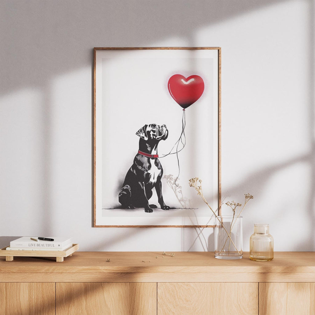 Boxer DOGSY Series inspired by the Art of Banksy image 8