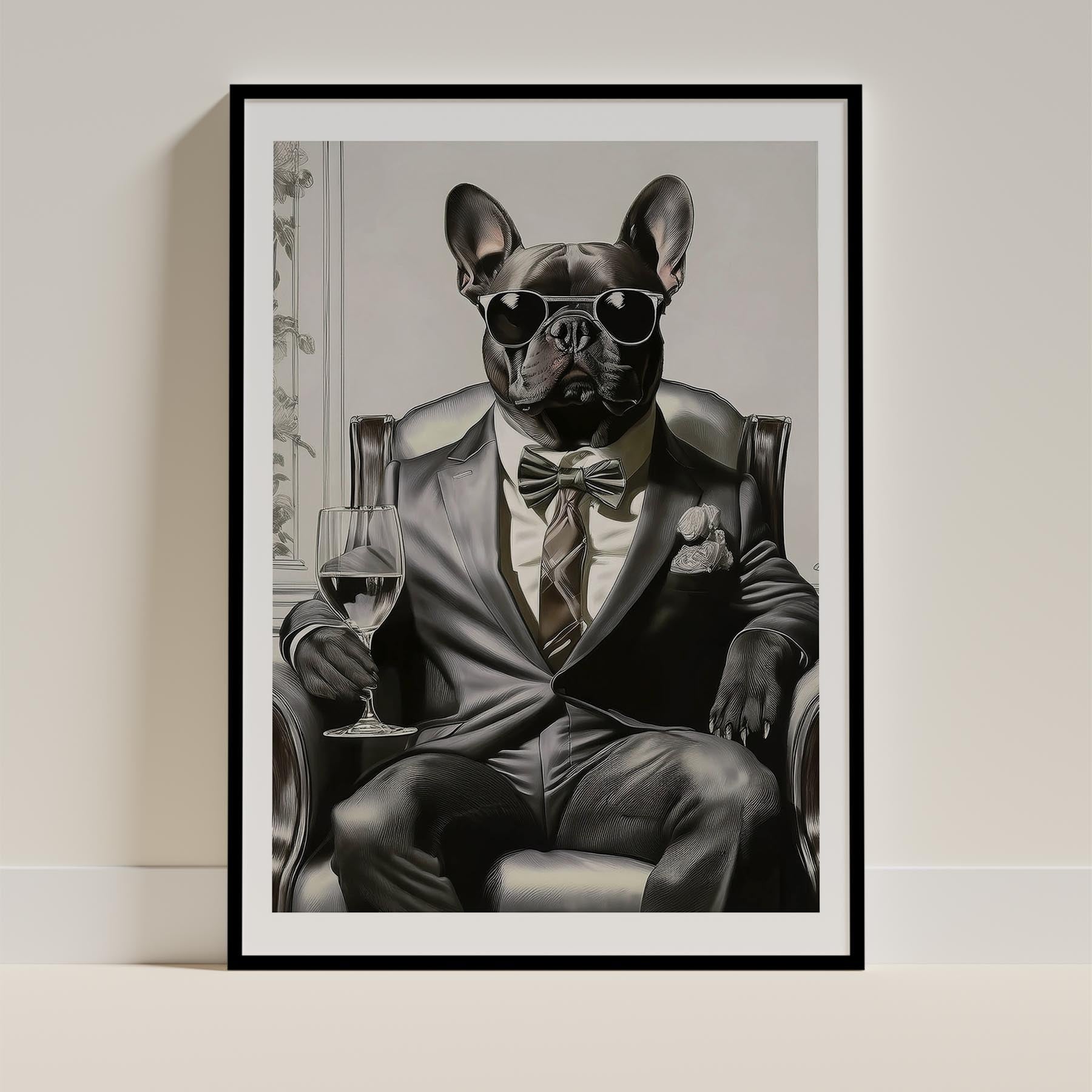 French Bulldog Dog Art Print Unframed Vol 1 | 11 Unique Designs | Wall Art Gift for Dog Lovers - Image 7 | Dogsy & Co