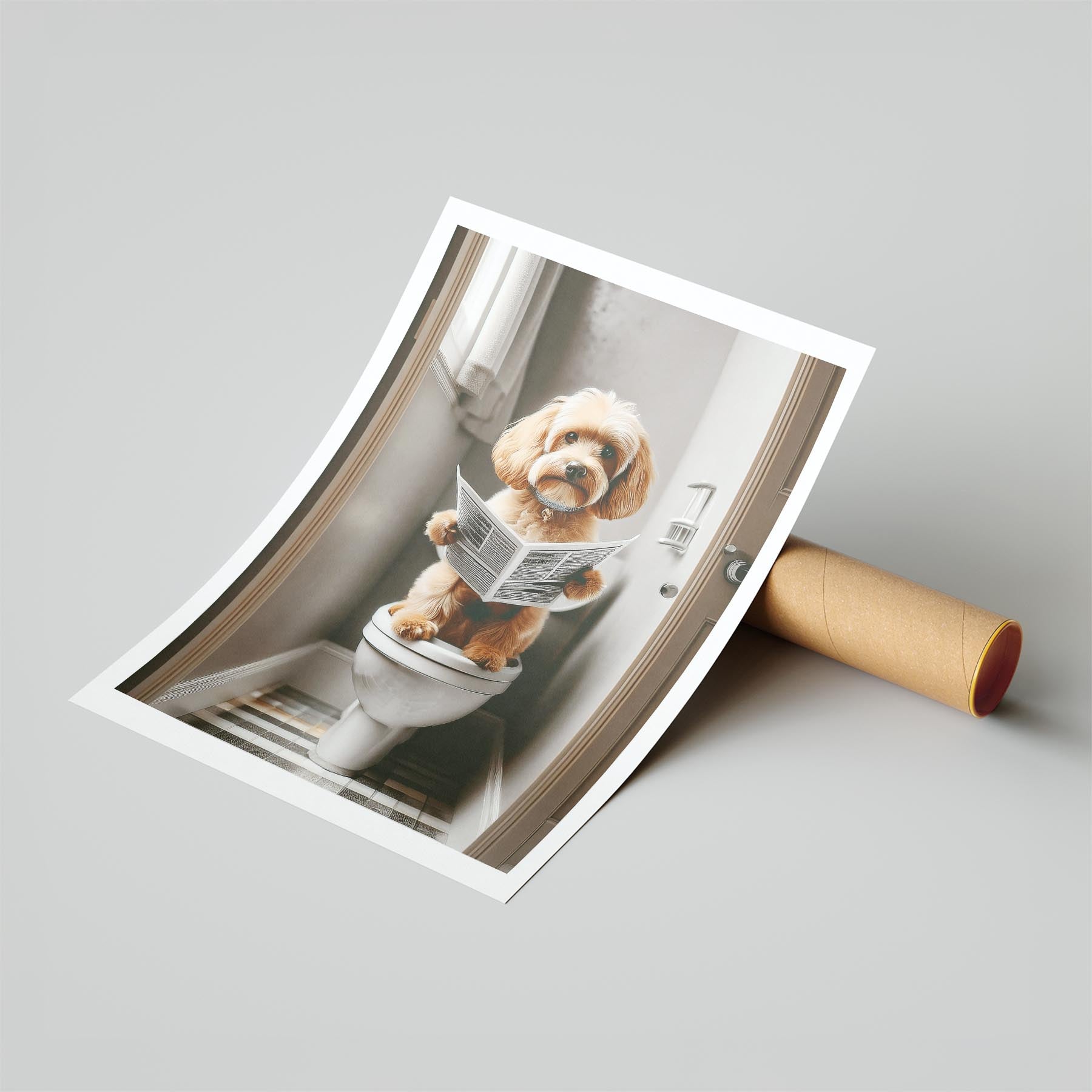 Cavoodle Toilet Humour Dog Series 5 image 6