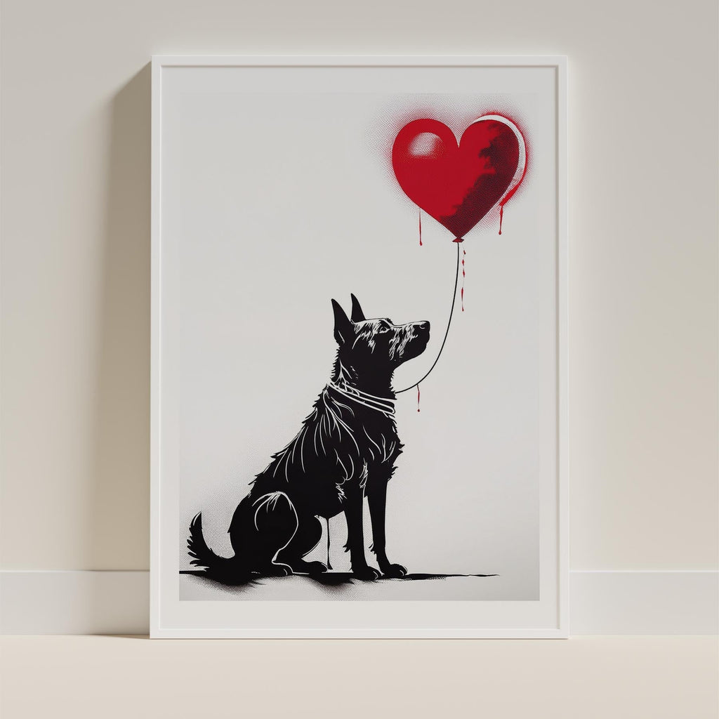 Cattle Dog DOGSY Series inspired by the Art of Banksy image 9