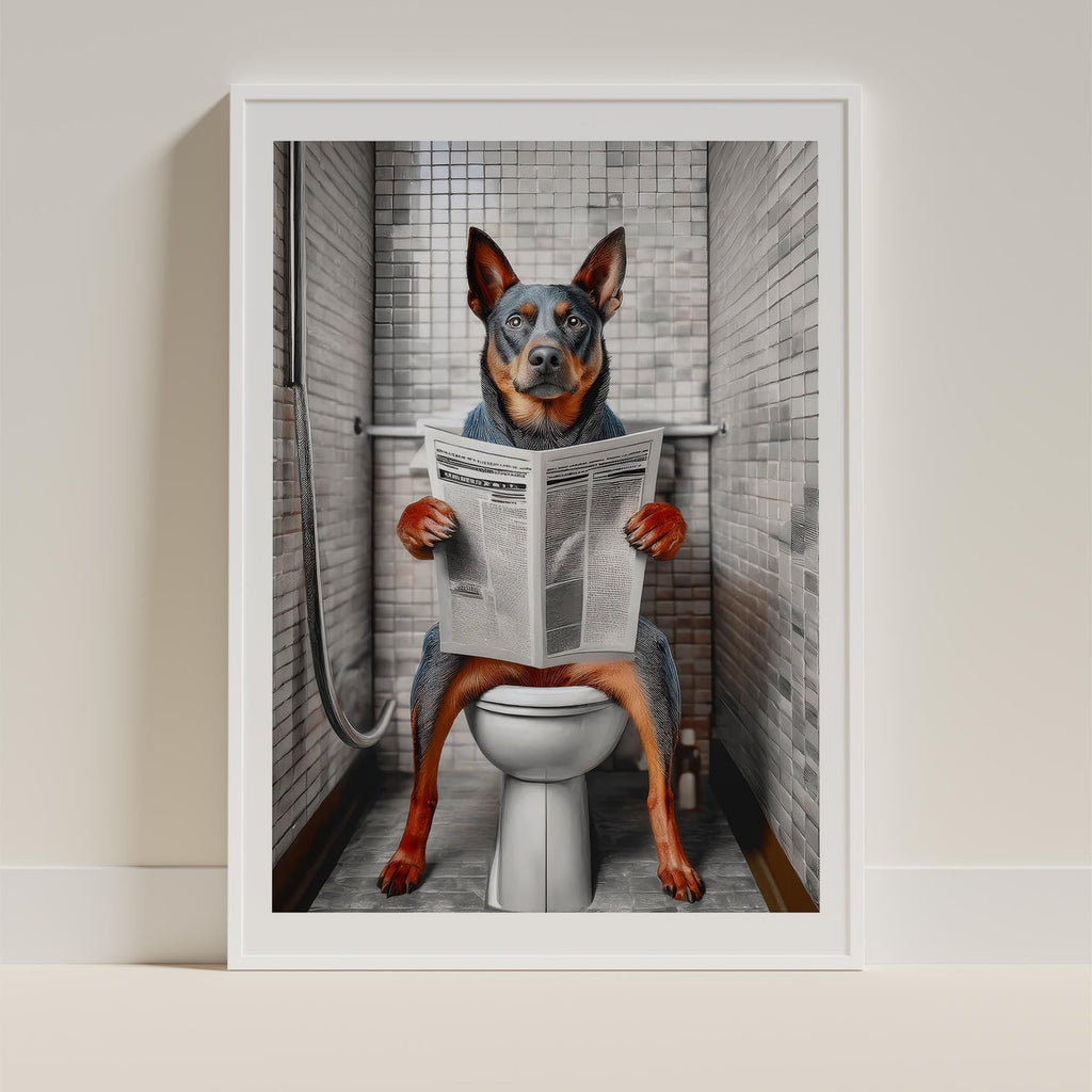 Cattle Dog Toilet Humour Dog Series 1 image 9