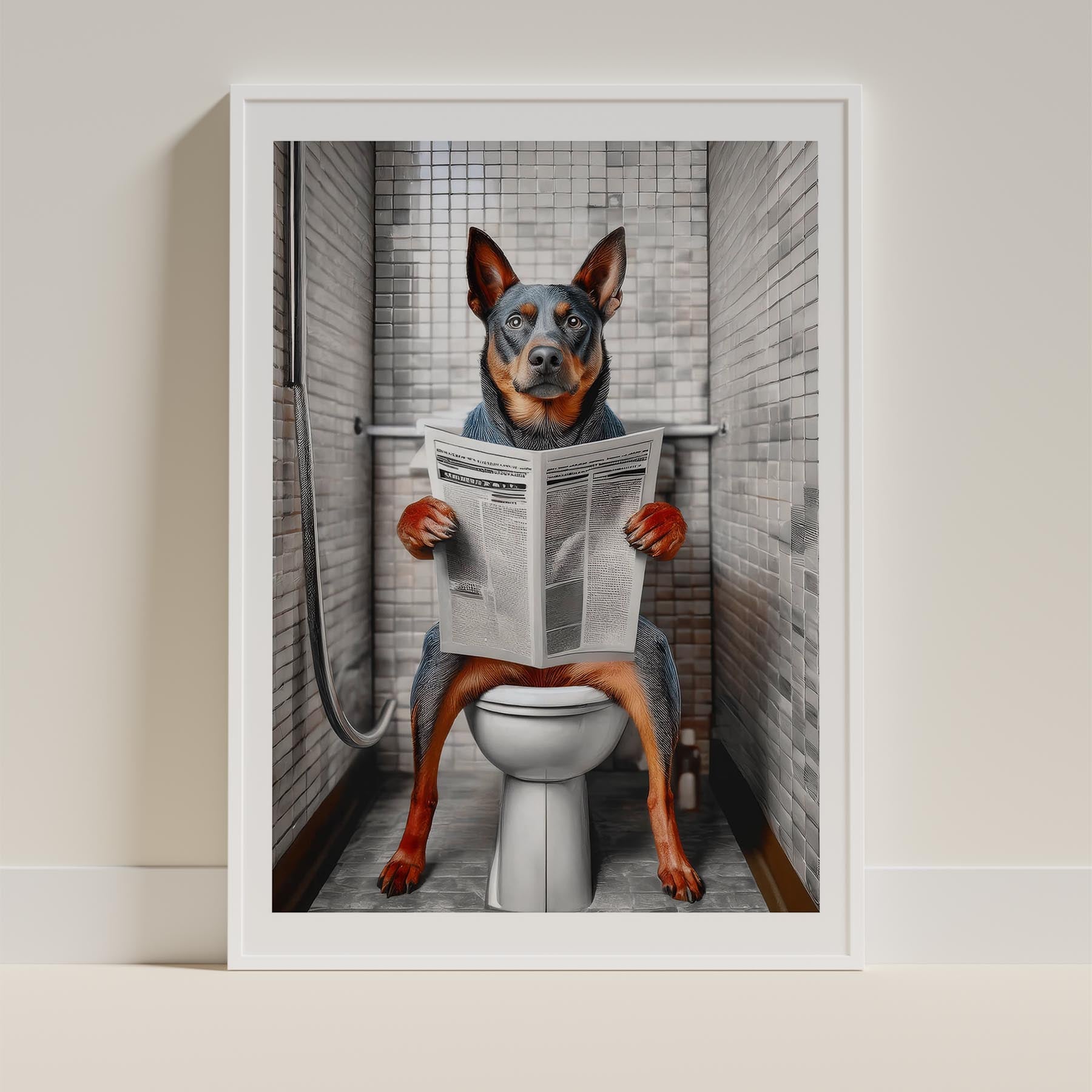 Cattle Dog Toilet Humour Dog Series 1 image 9
