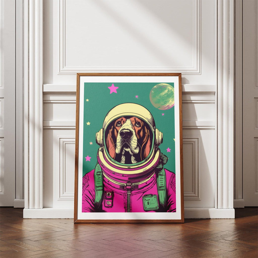 Basset Hound Space Dogs Series image 4