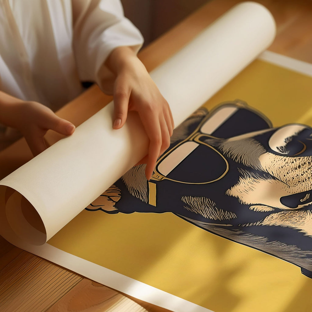 Doberman Chillin Coffee Dog image 3