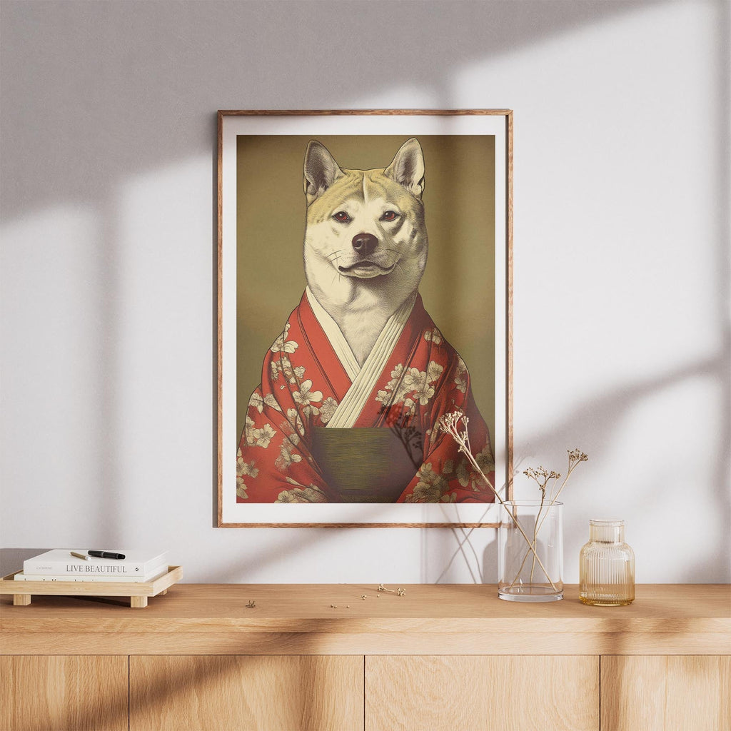 Akita Inu Japanse Kimono Dog Series image 8