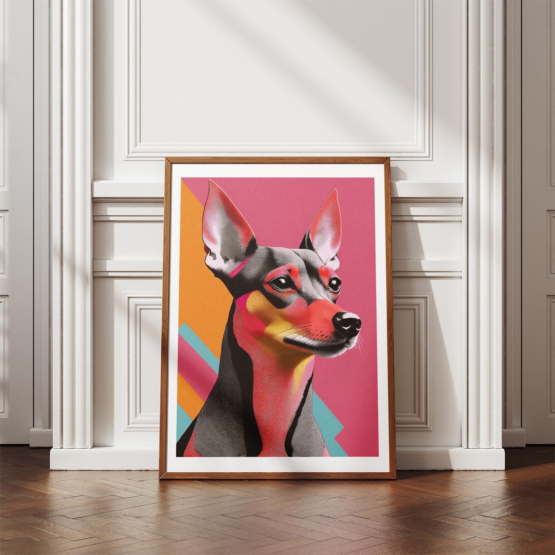 Miniature Pinscher Modern Pop Dog Series image 4