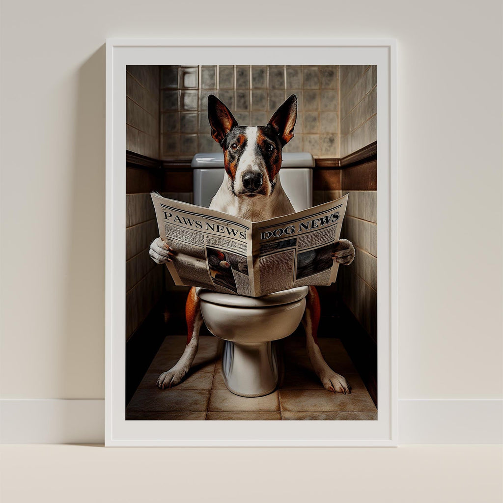 Bull Terrier Toilet Humour Dog Series 1 image 9