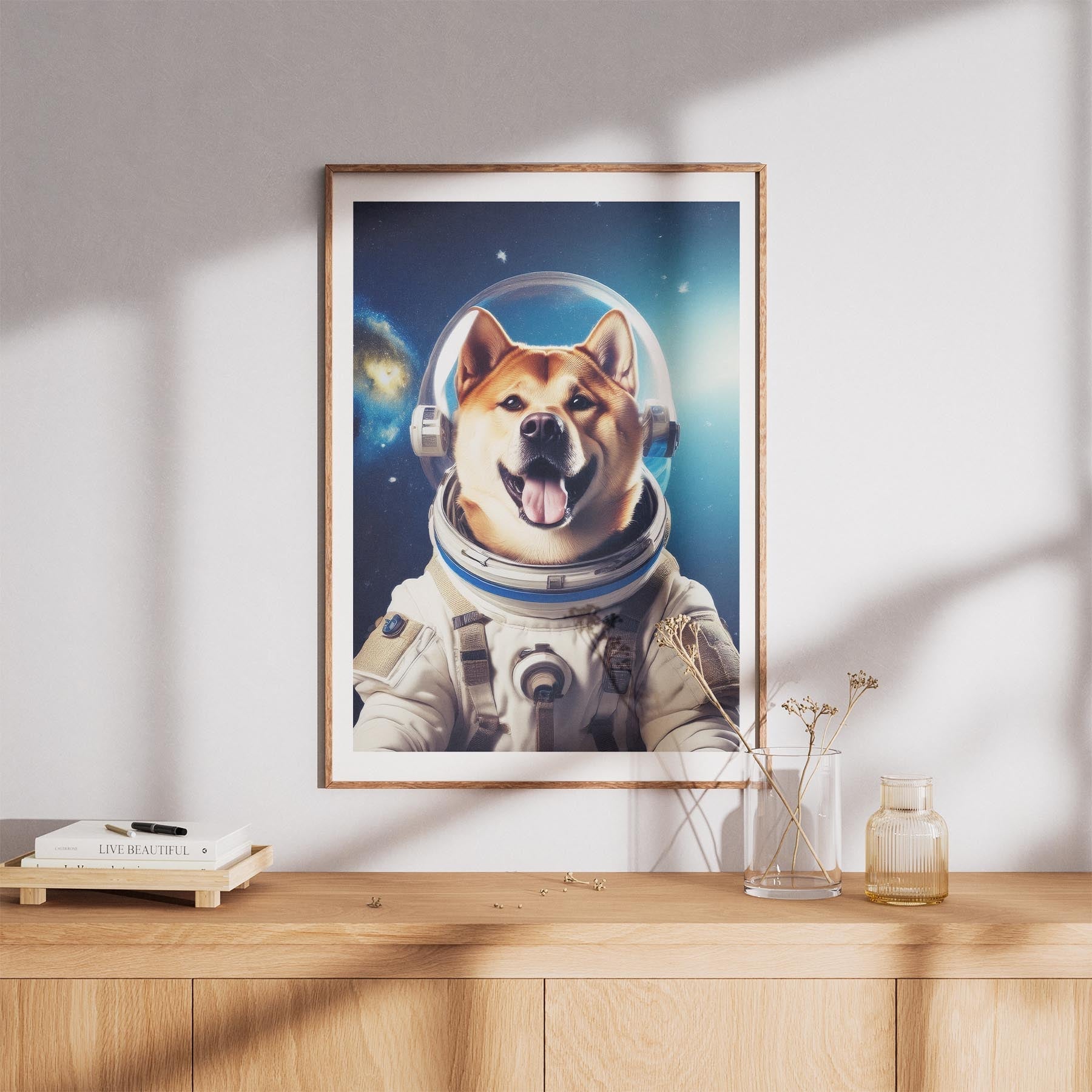 Akita Inu Astronaut Dog Series image 8