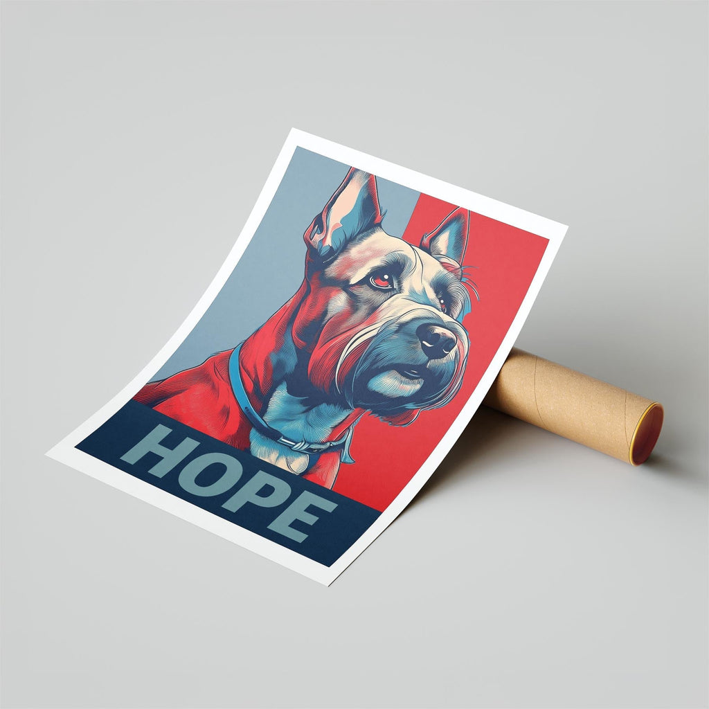 Scottish Terrier HOPE Series Inspired by the Obama Poster image 6