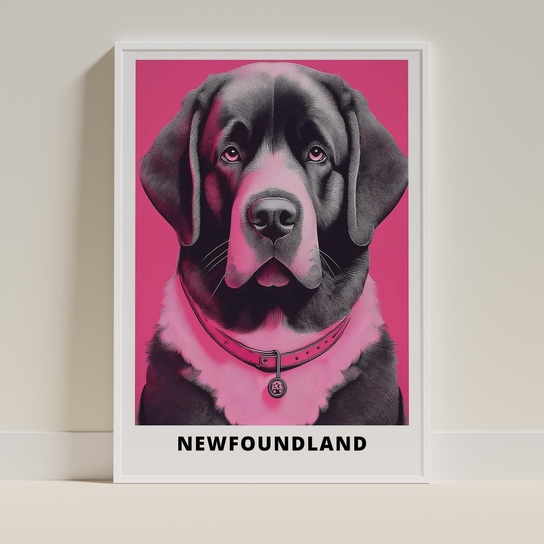 Newfoundland Pink and Black Dog Series 1 image 9