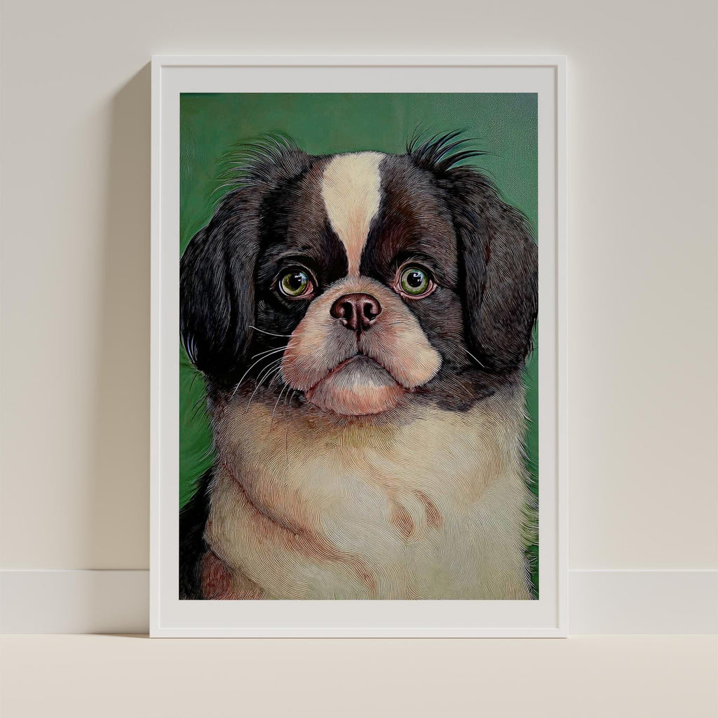 Japanese Chin Green Painted Series image 9