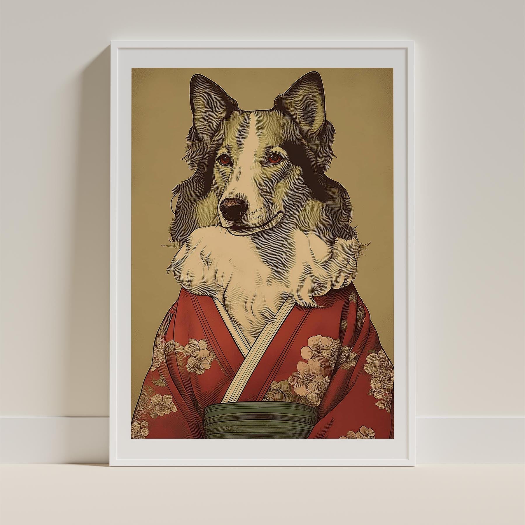 Rough Smooth Collie Japanse Kimono Dog Series image 9