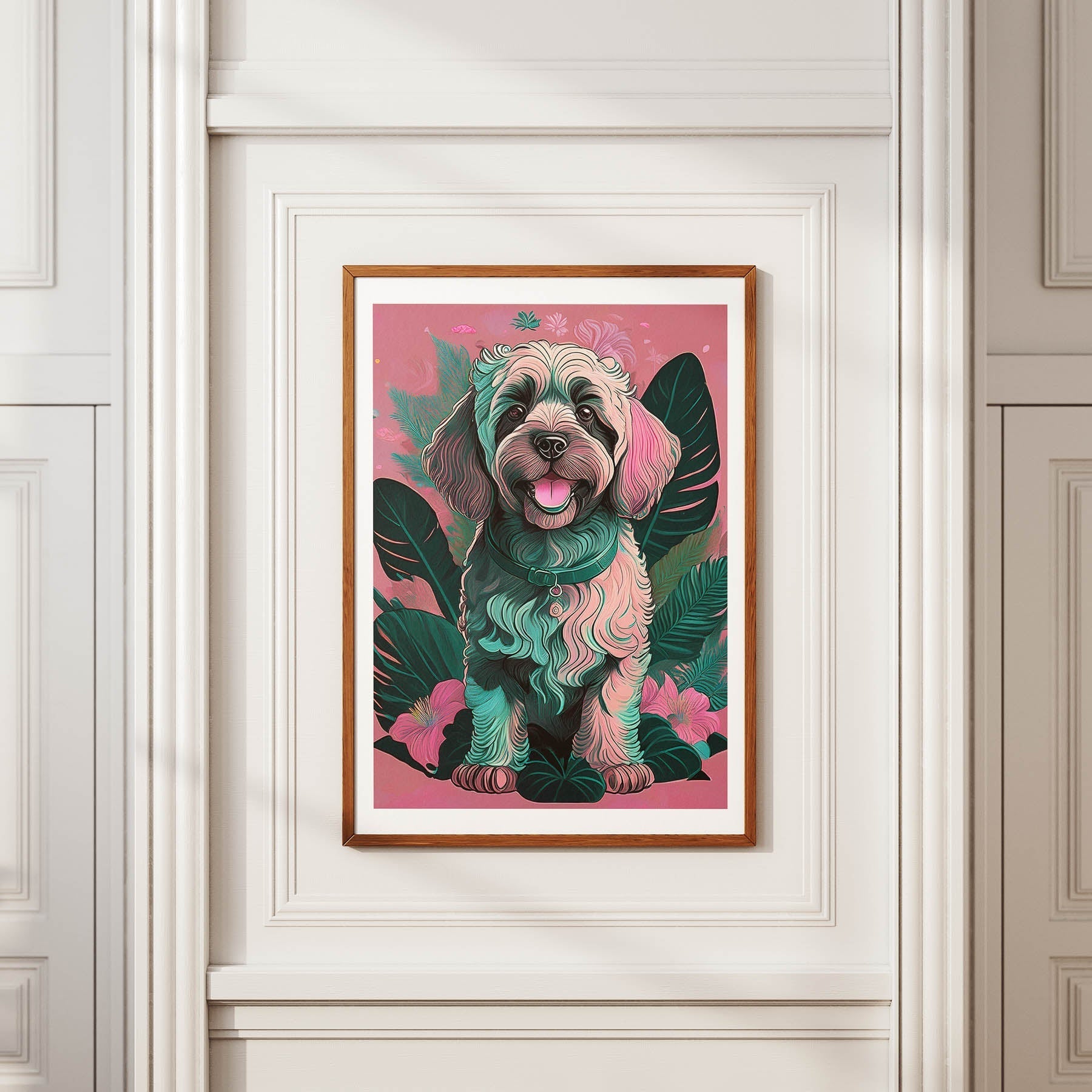 Cavoodle 1 Flowery Dog image 3