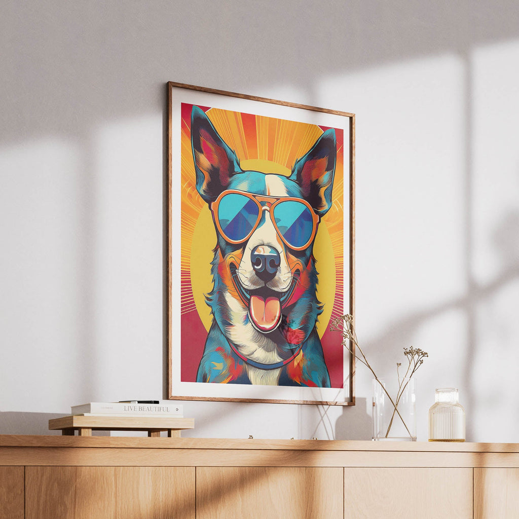 Cattle Dog In Colourful Sunnies 5 image 6