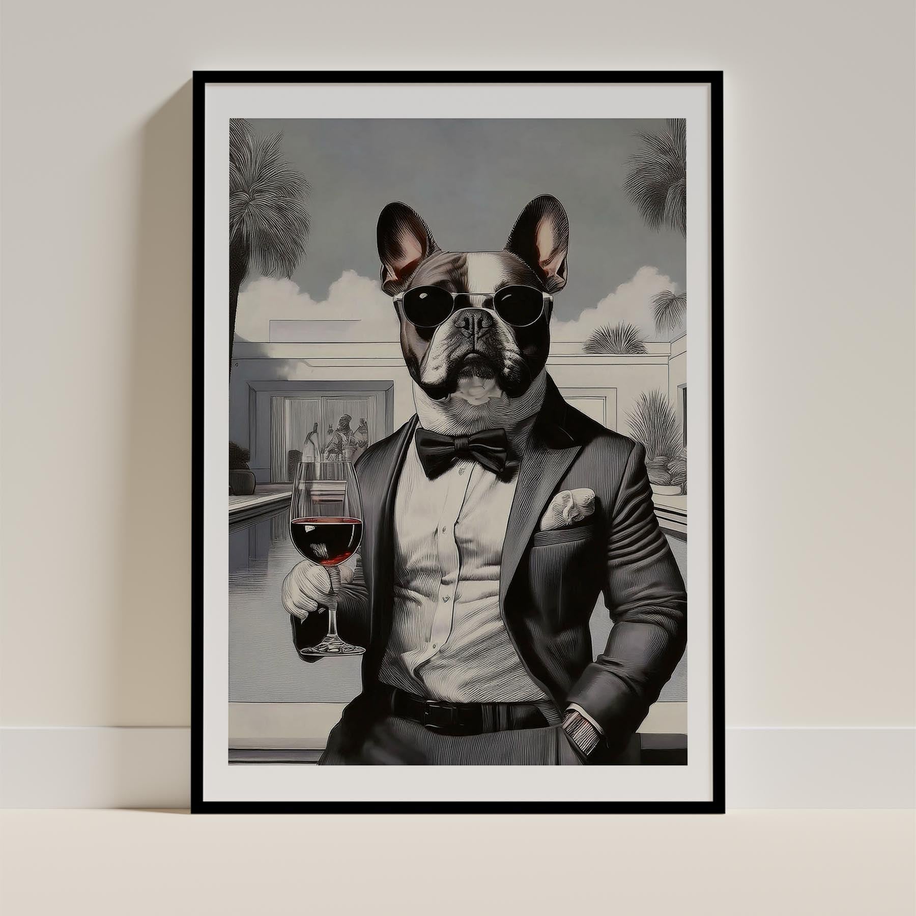 French Bulldog Dog Art Print Unframed Vol 1 | 11 Unique Designs | Wall Art Gift for Dog Lovers - Image 3 | Dogsy & Co