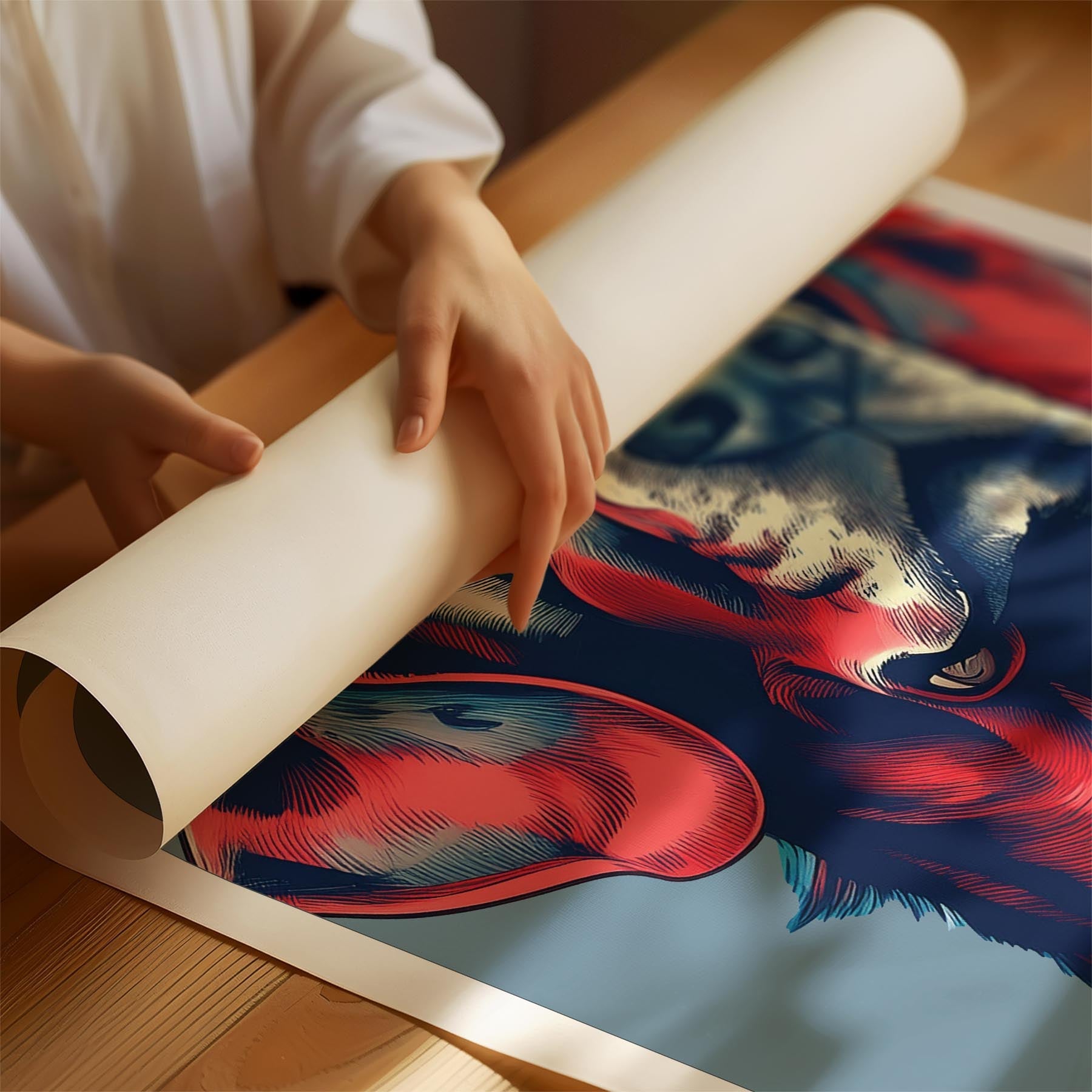 Gordon Setter HOPE Series Inspired by the Obama Poster image 1