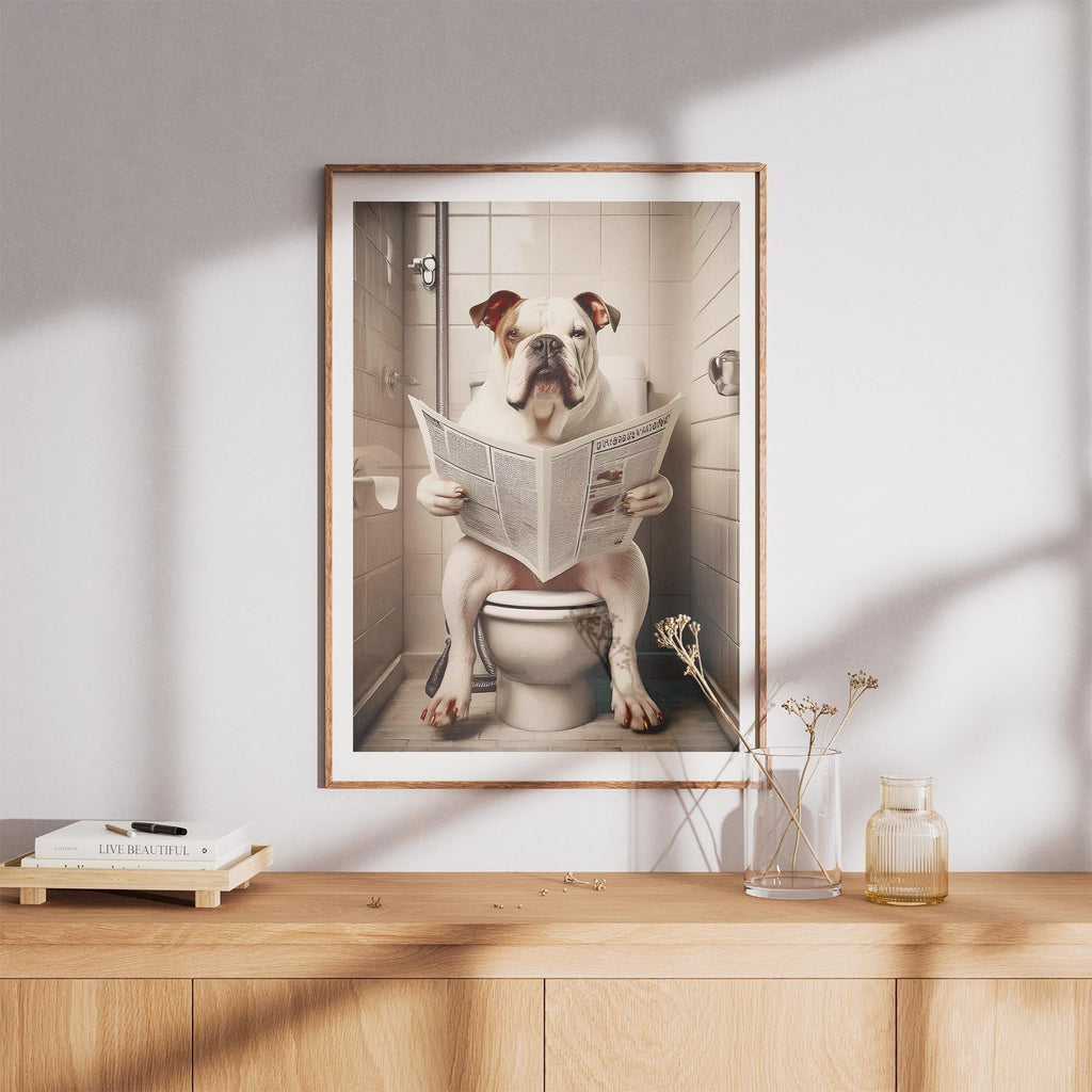 Bulldog Toilet Humour Dog Series 2 image 8