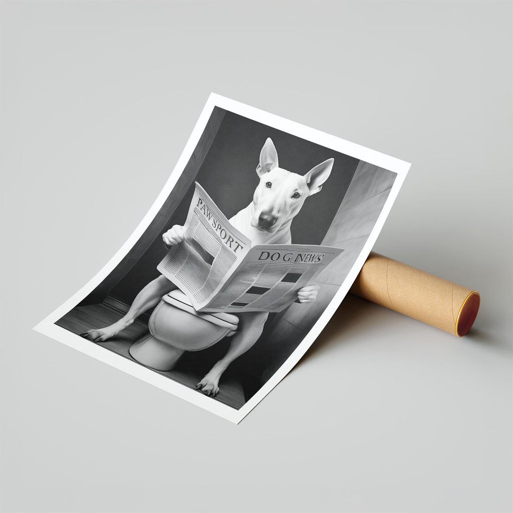 Bull Terrier Toilet Humour Dog Series 2 image 6