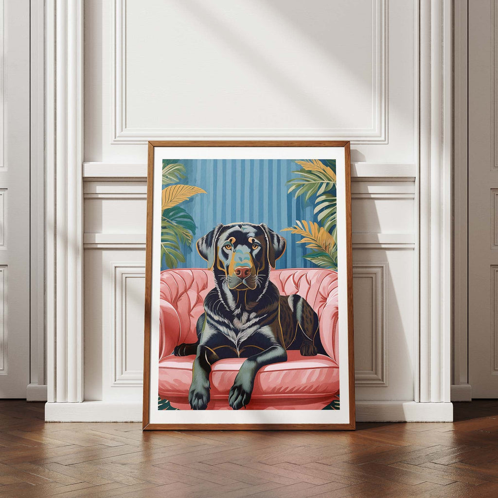 Labrador Retriever  Just Lounging Around image 4