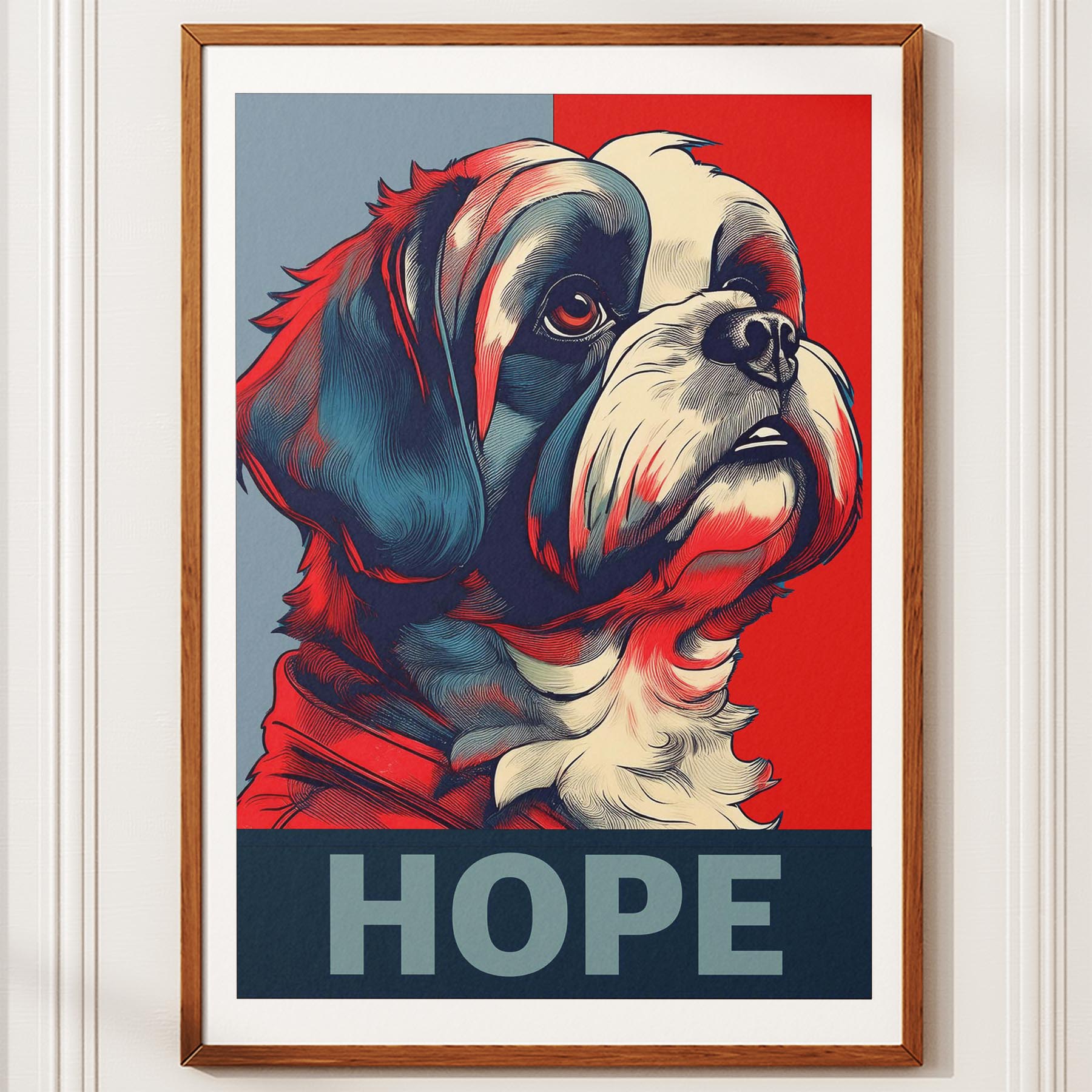 Shih Tzu HOPE Series Inspired by the Obama Poster image 10