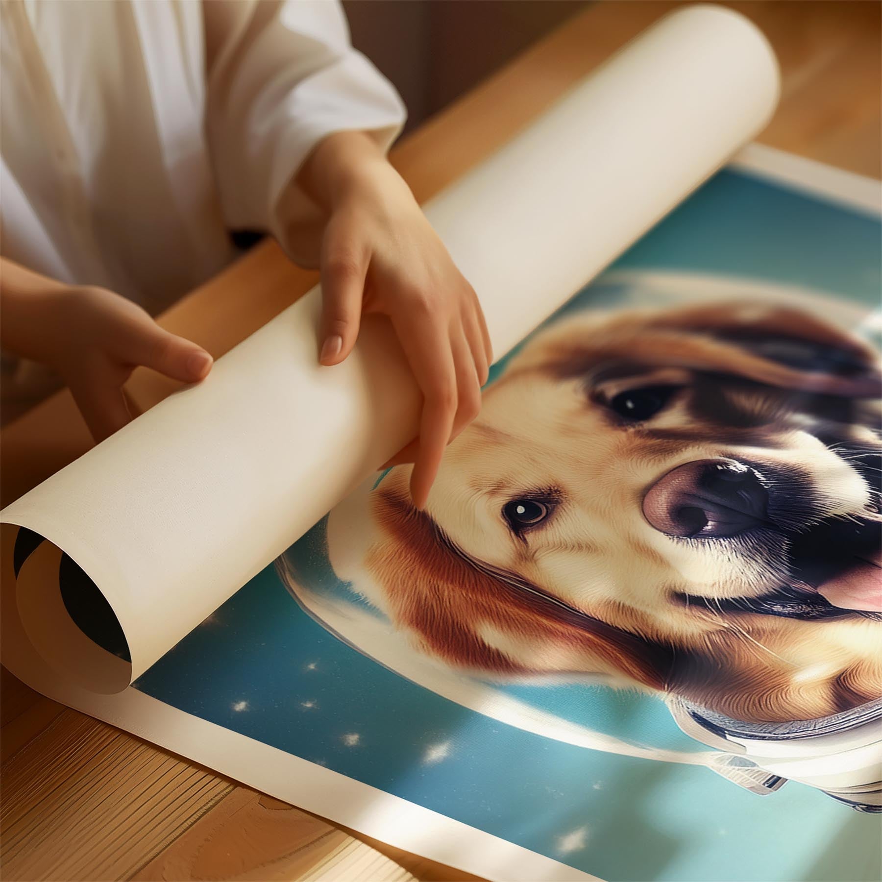 Maremma Astronaut Dog Series image 1