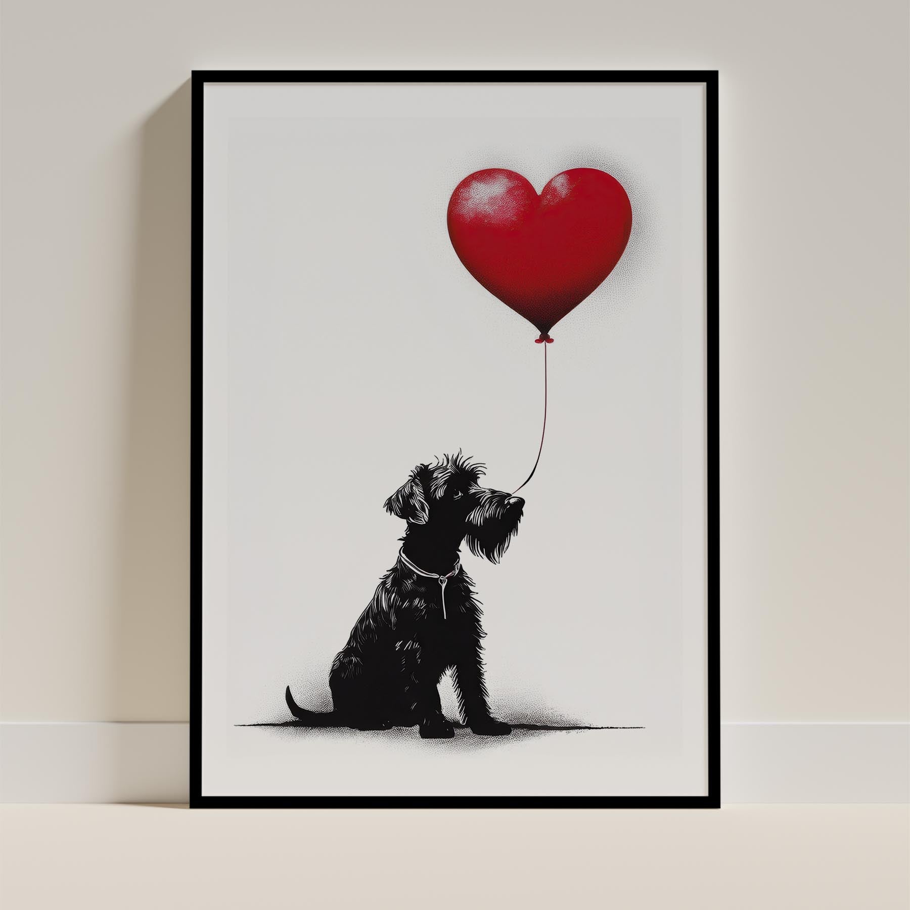 Irish Terrier Dog Art Print Unframed Vol 1 | 11 Unique Designs | Wall Art Gift for Dog Lovers - Image 7 | Dogsy & Co