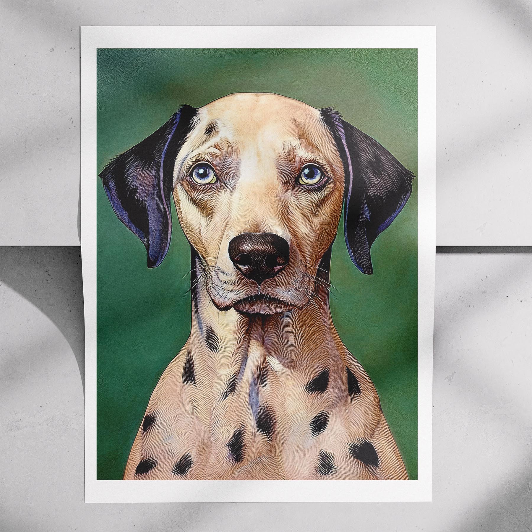 Dalmatian Green Painted Series image 7