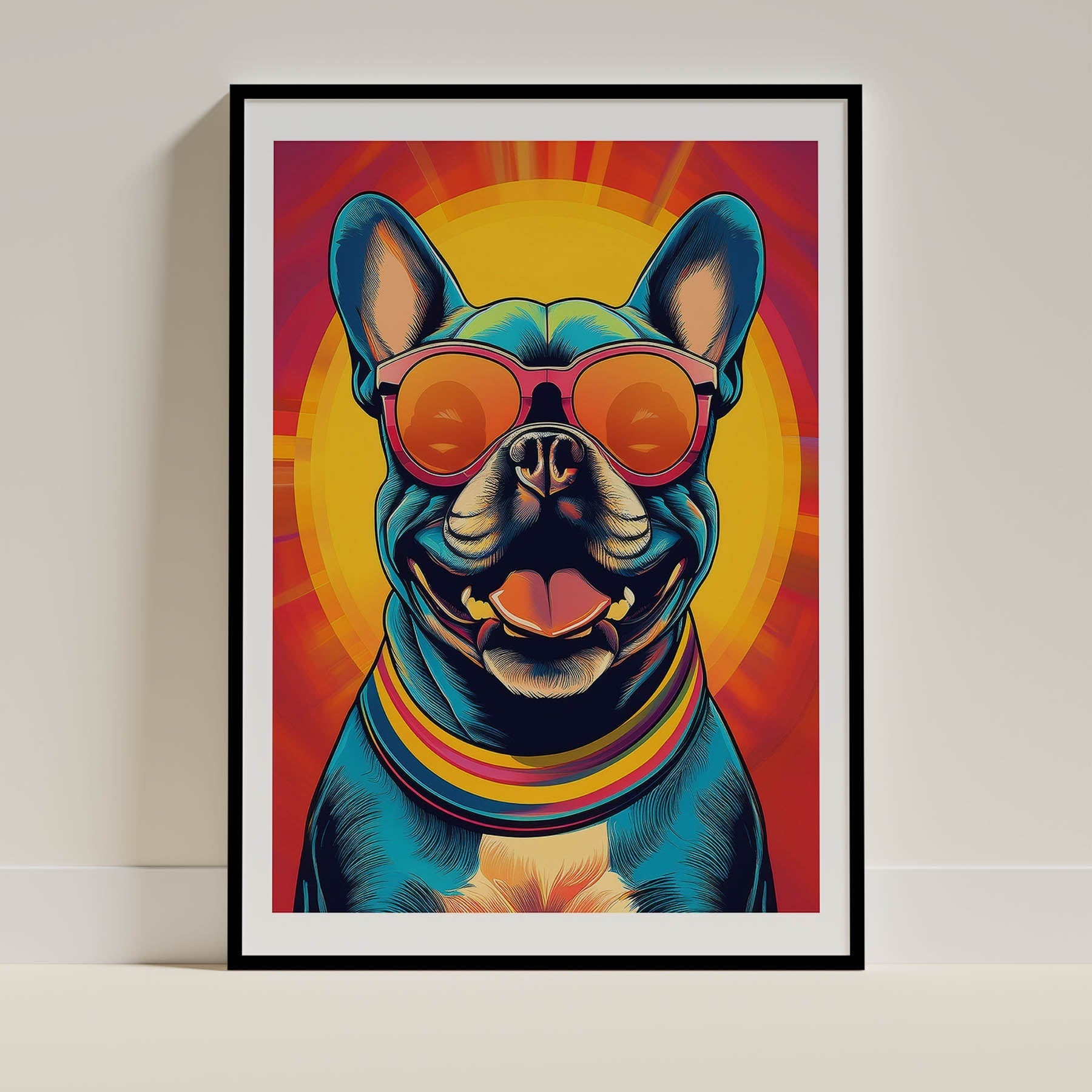 French Bull Dog Art Print Unframed | 2 Unique Designs | Wall Art Gift for Dog Lovers - Image 2 | Dogsy & Co