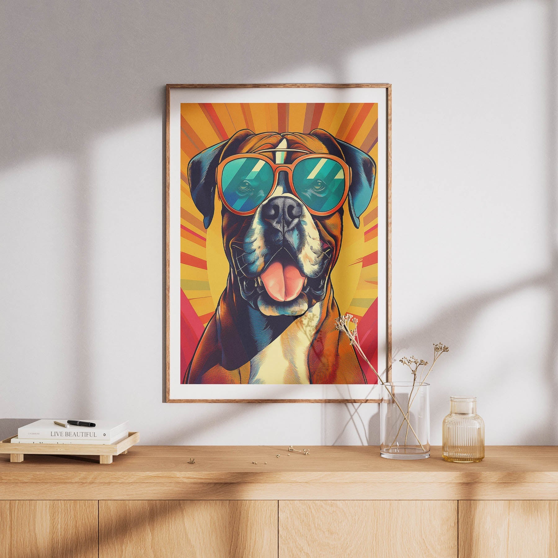 Boxer In Colourful Sunnies 1 image 8