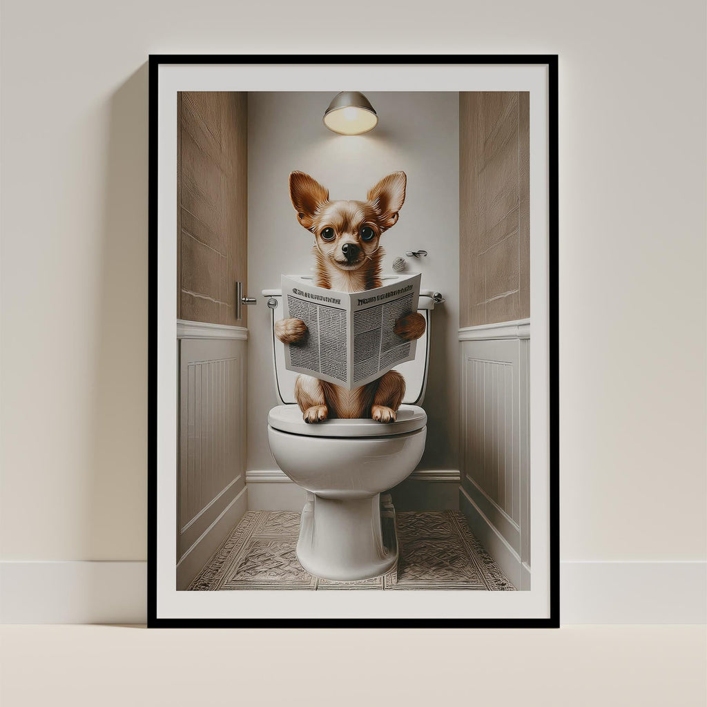 Chihuahua Toilet Humour Dog Series 2 image 0
