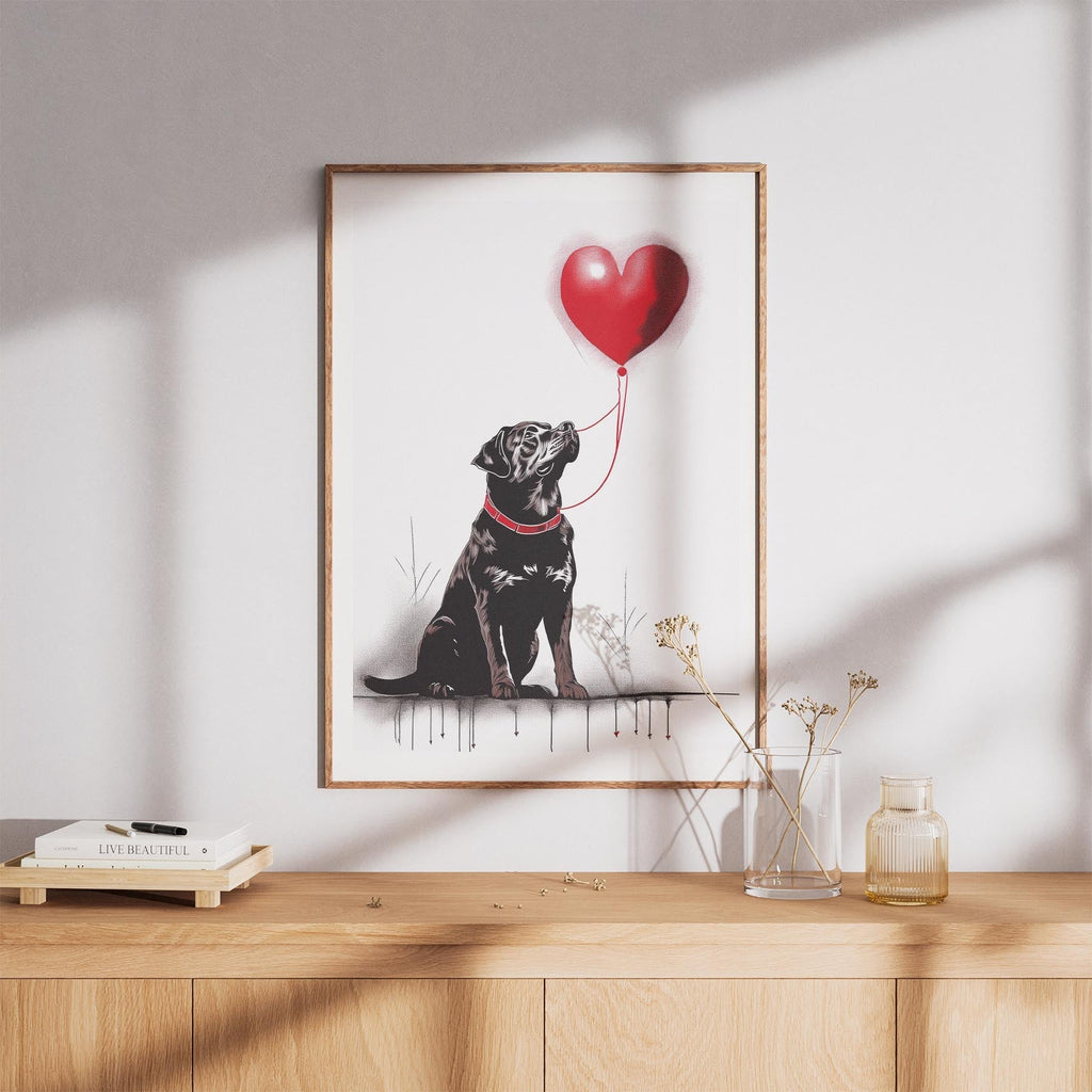 Rottweiler DOGSY Series inspired by the Art of Banksy image 8