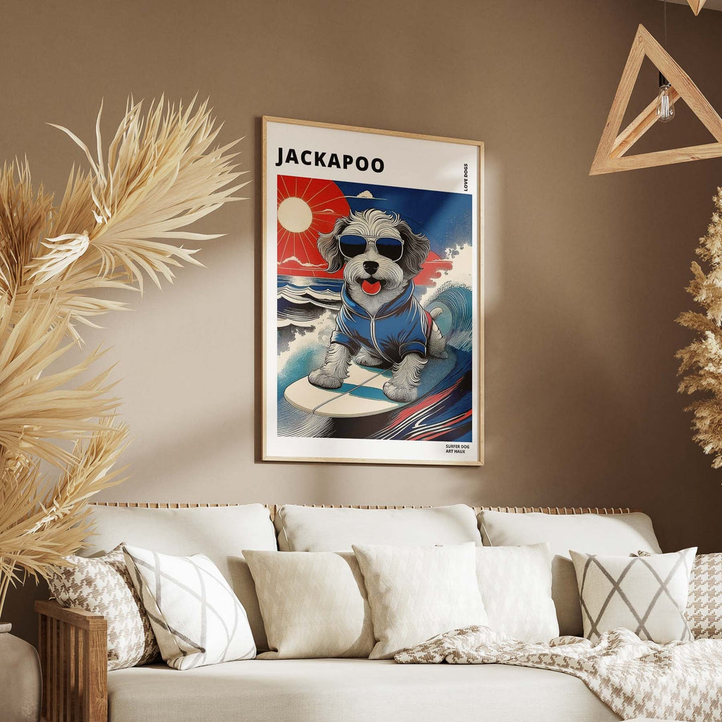 Jackapoo Hokosai Surfer Dogs 1 image 5