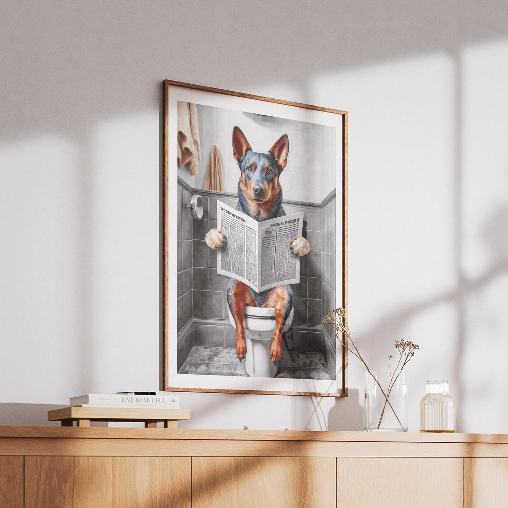 Cattle Dog Toilet Humour Dog Series 2 image 5