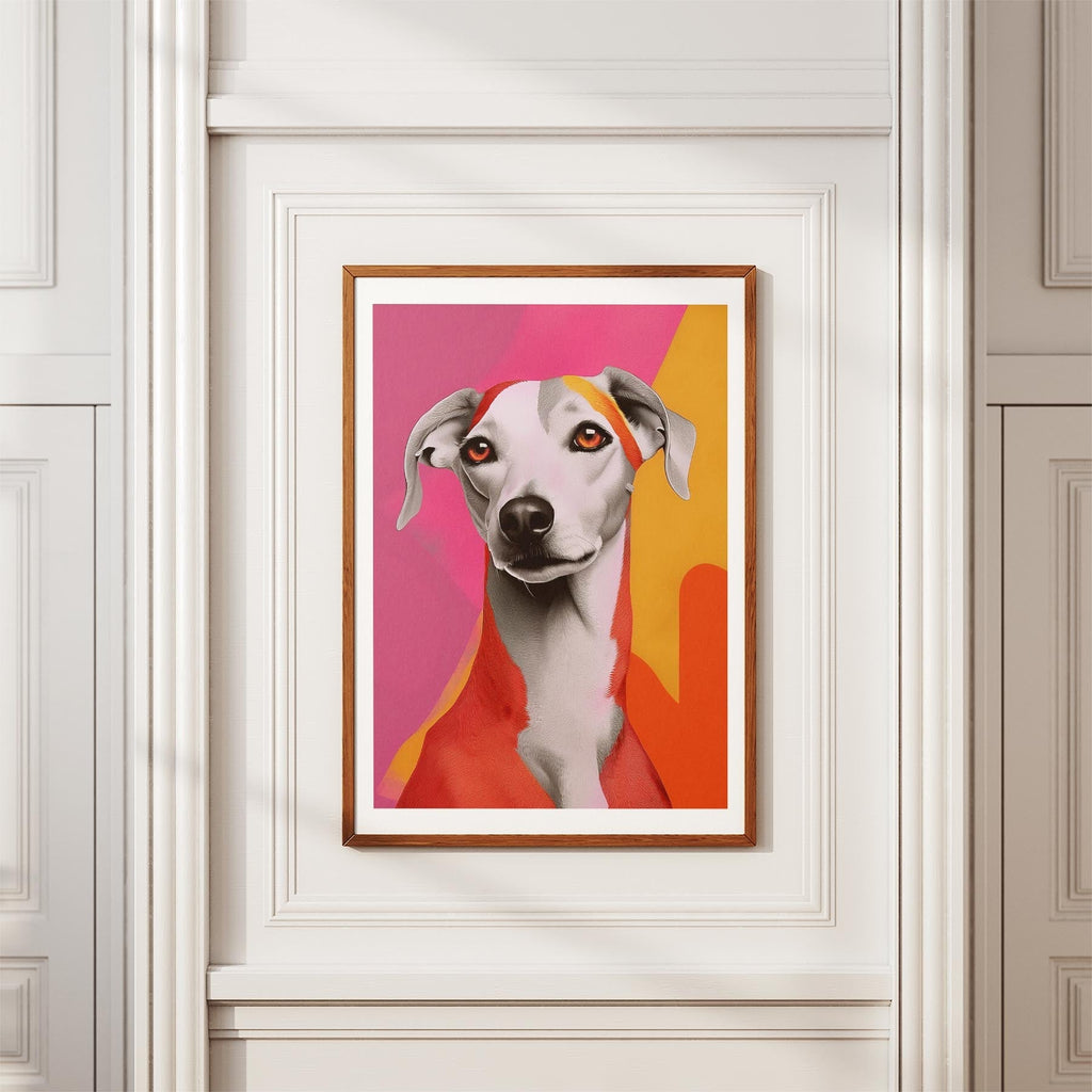 Whippet Modern Pop Dog Series image 3