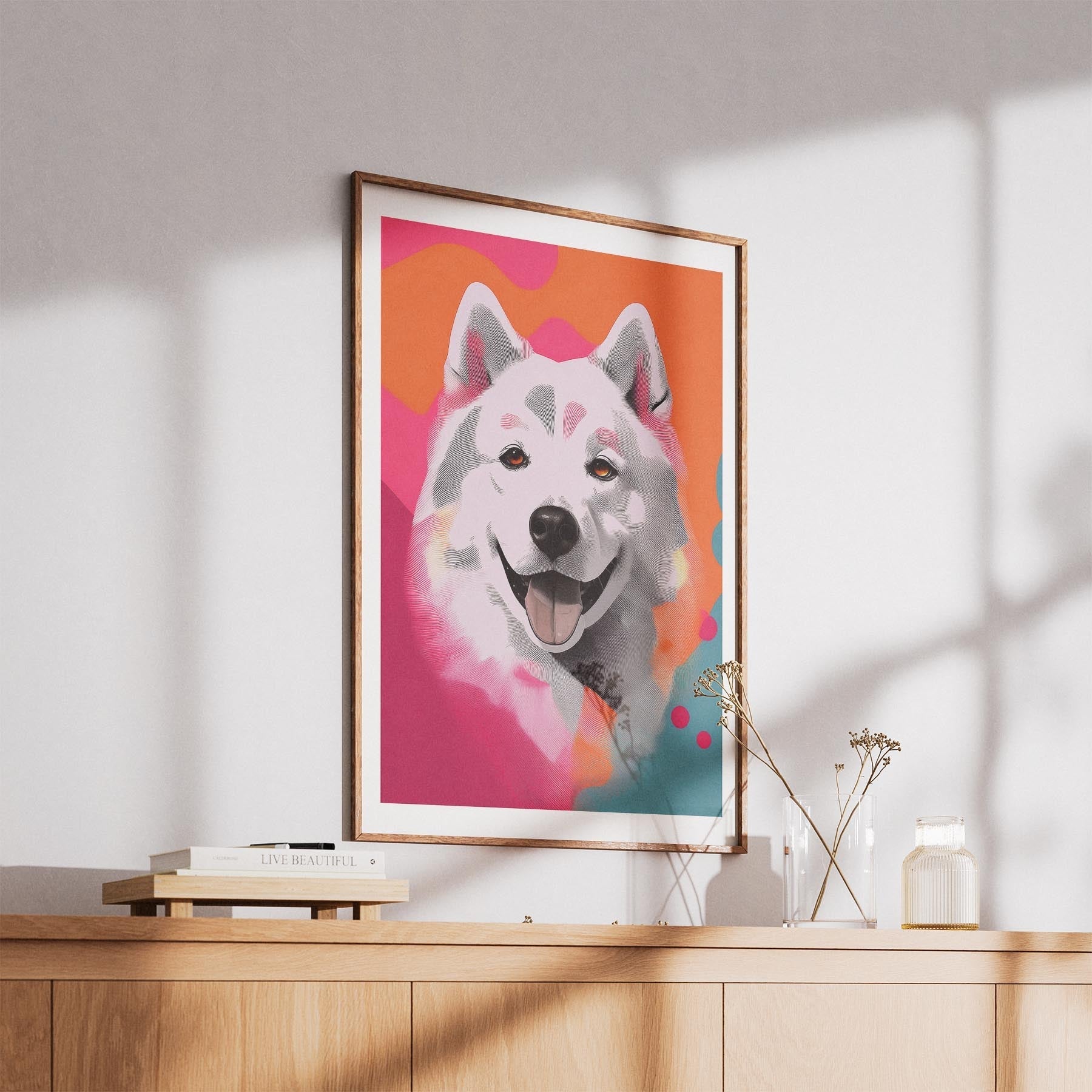 Samoyed Modern Pop Dog Series image 5