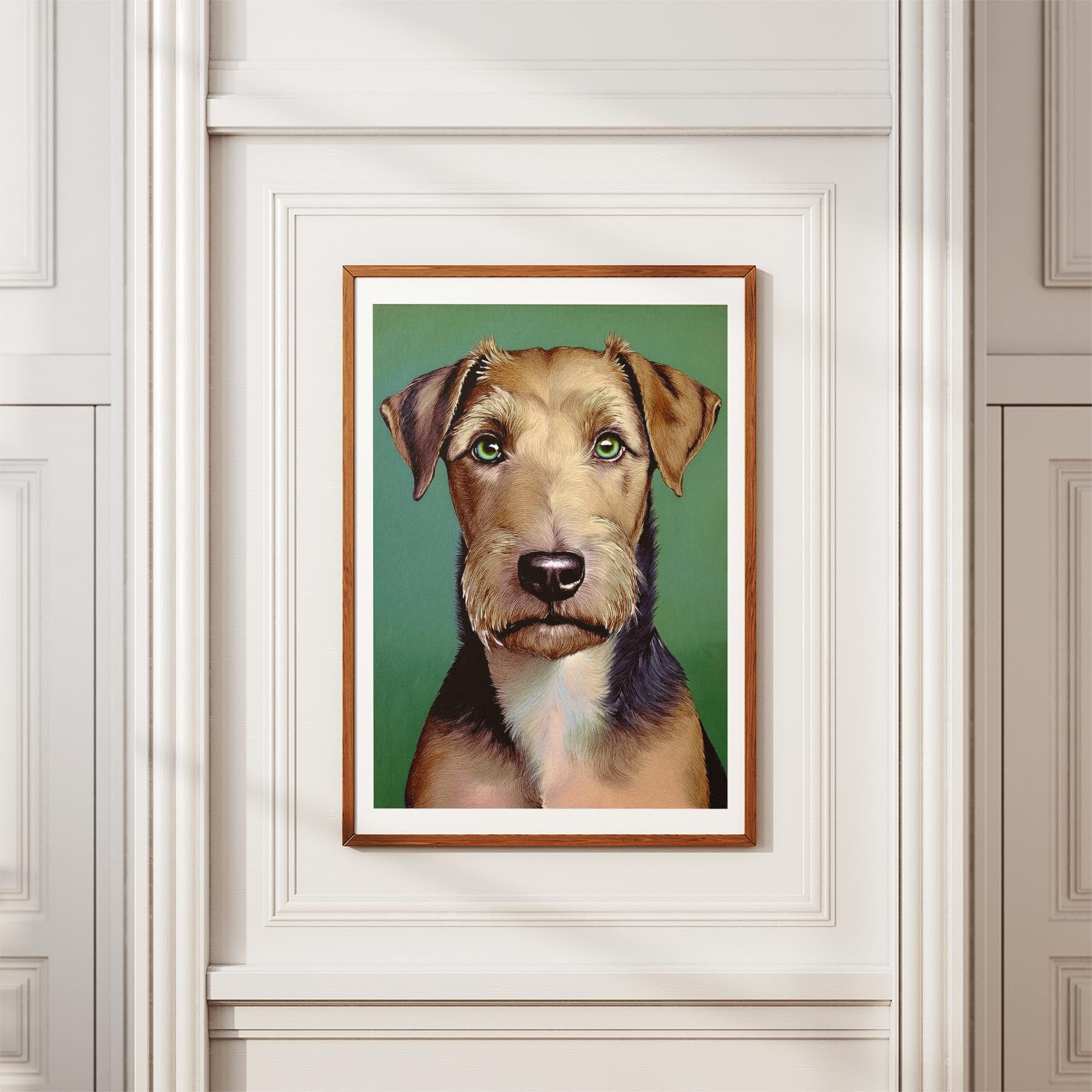 Airedale Green Painted Series image 3