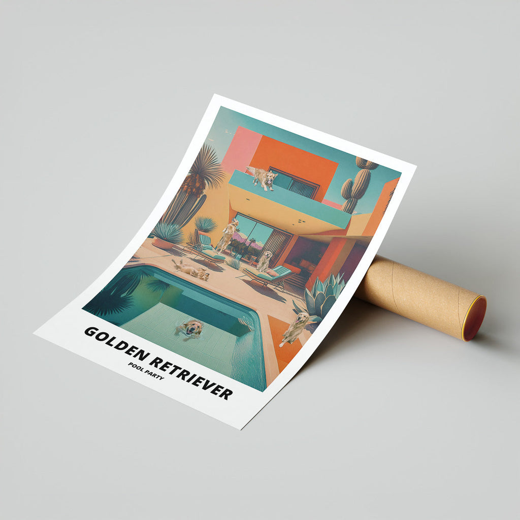 Siberian Husky Pool Party image 10