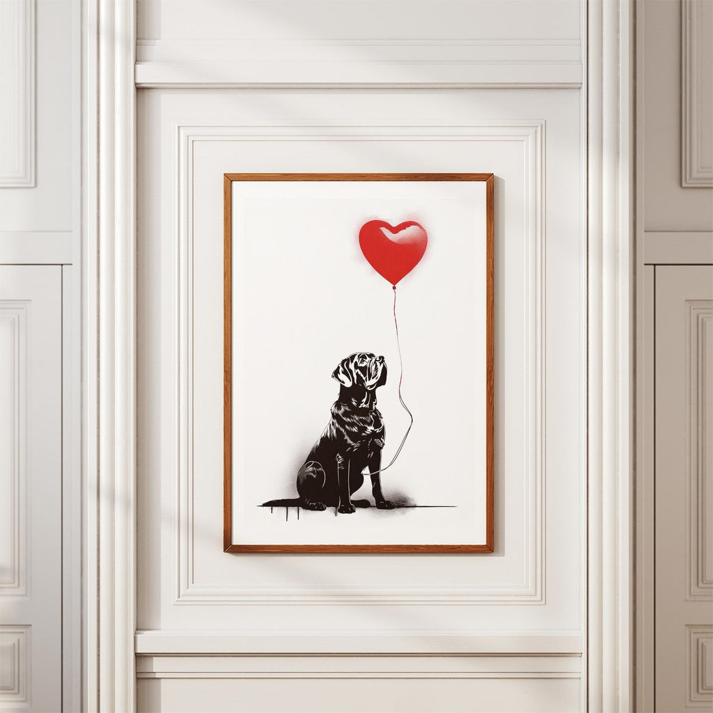Neapolitan Mastiff DOGSY Series inspired by the Art of Banksy image 3