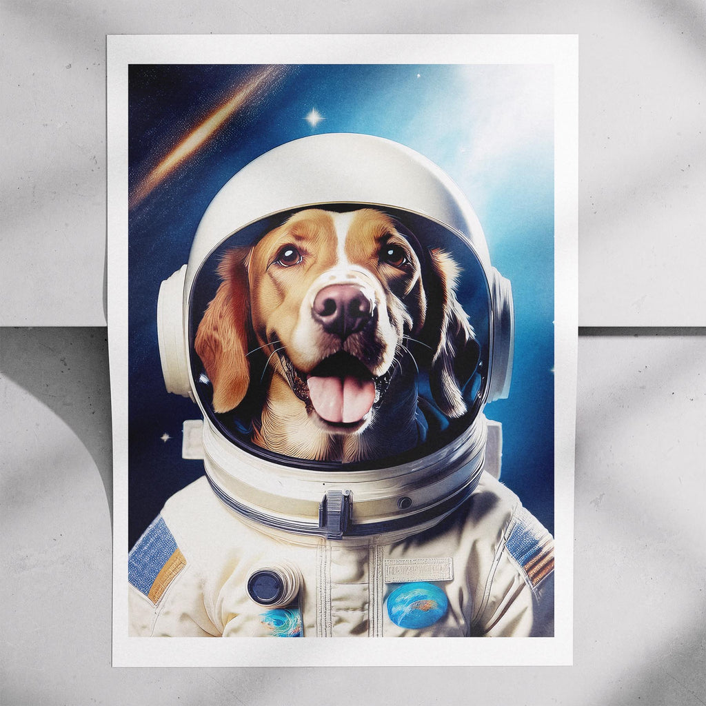 English Setter Astronaut Dog Series image 7